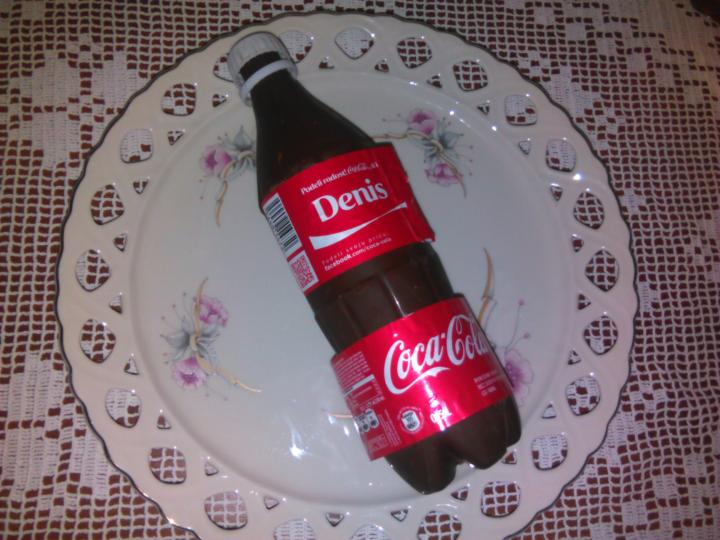 Plazma torta u boci coca colle 
